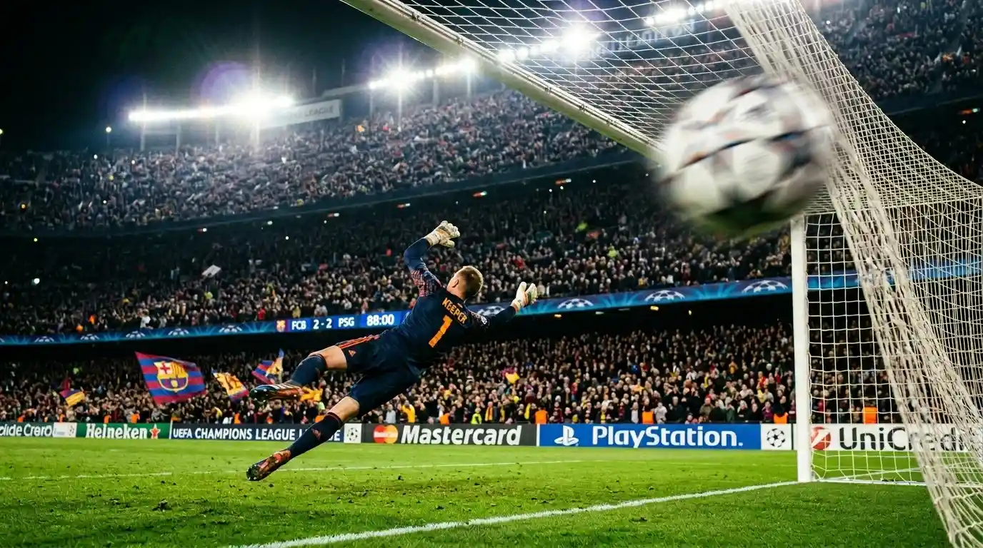 Apuestas over under goles en Champions League