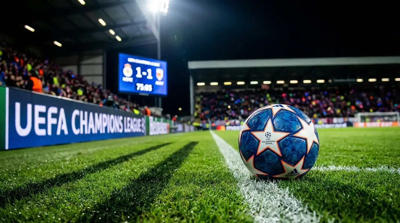 Tipos de apuestas en Champions League con balon y marcador